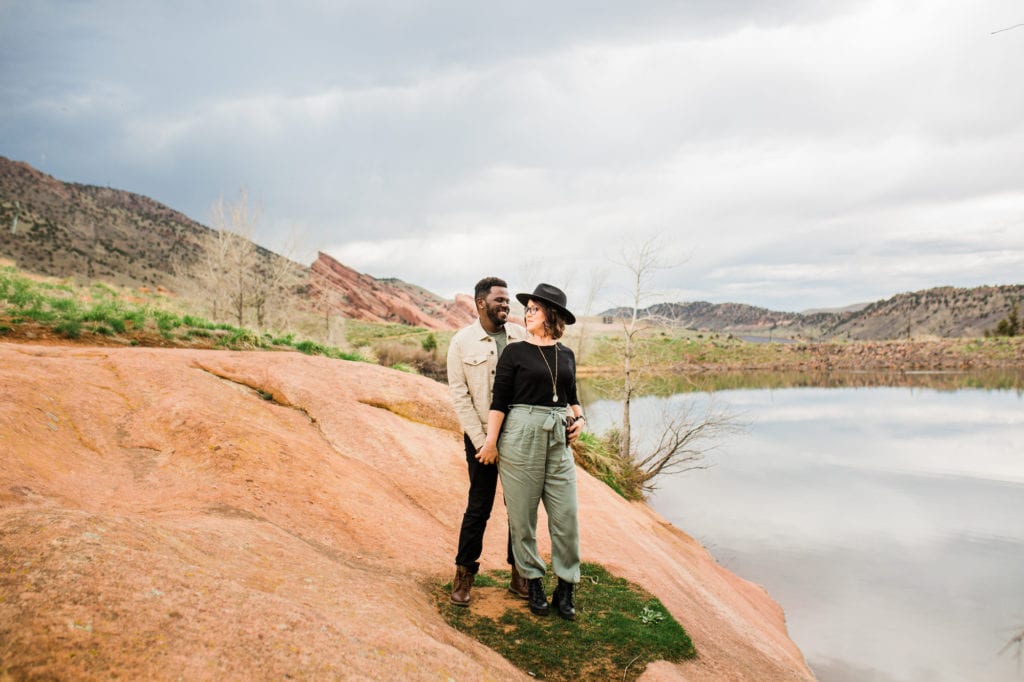 Couple photos at Red Rocks